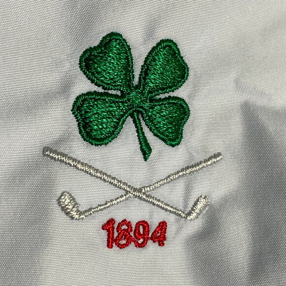 Zero Restriction Morris County Golf Club Vest Women’s XL White 1894 Shamrock - Picture 3 of 16